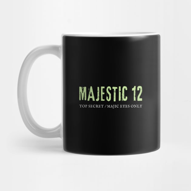 Majestic 12 UFO Alien Investigation by Paranormalshirts